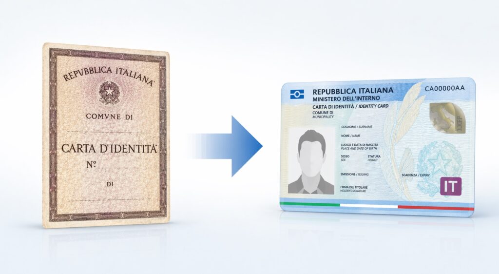 Carta d’identità elettronica per la sostituzione della carta d’identità cartacea a Roma