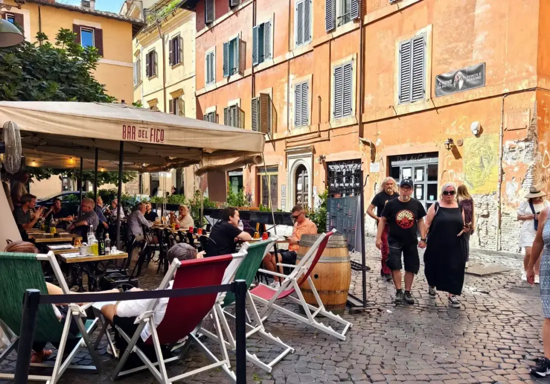 Occupazione suolo pubblico a Roma dehors