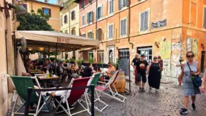 Occupazione suolo pubblico a Roma dehors