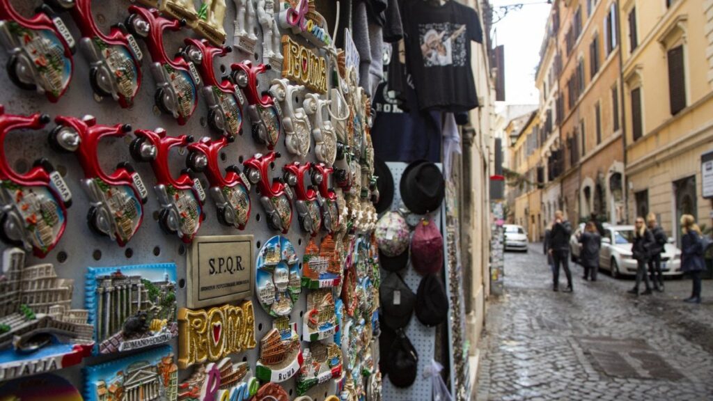 Minimarket nel Centro Storico di Roma